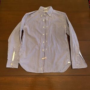 J.crew Gingham Button Down Size Small